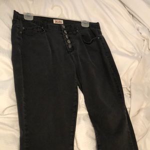Black skinny jeans high waisted